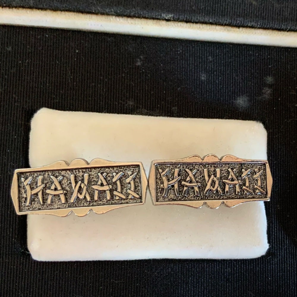 Vintage Hawaii Cuff Links